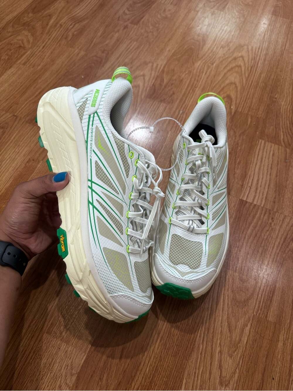 HOKA Mafate Speed 2 'White Fresh Cut Grass